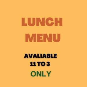LUNCH MENU
