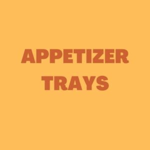 appetizer trays