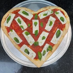 HEART SHAPEZ PIZZA